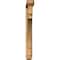 Ekena Millwork Merced Craftsman Smooth Bracket w/ Offset Brace, Western Red Cedar, 5 1/2"W x 42"D x 48"H BKT0604X42X48MRC04SWR - alternate 4